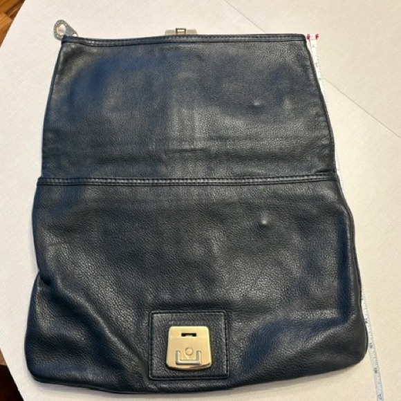 Marc by Marc Jacob's Black Leather large clutch with dust bag - Picture 5 of 9